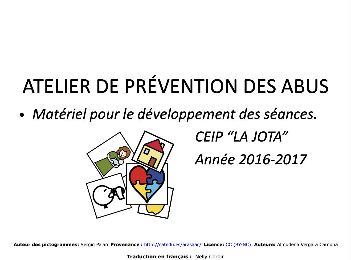 Atelier de prévention des abus